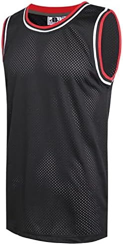 Деханер празно машка кошарка кошарка Jerseyерси тренинг Вежбајте атлетски спортови кошули тим униформи за навивачи на навивачи облеки