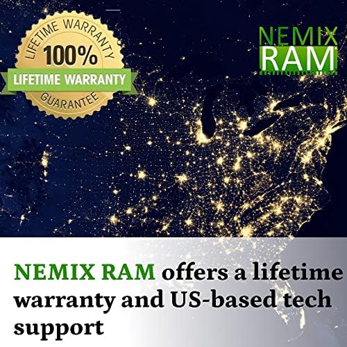 НЕМИКС РАМ 128GB DDR4-2666 PC4-21300 ECC RDIMM Регистрирана Надградба На Меморијата НА Серверот DDR4-2666 PC4-21300 За Dell