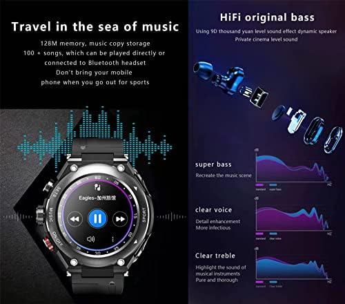 T92 SMART WATCH со Earbuds MP3 Bluetooth слушалки 3 во 1 1,28 инчен смарт часовник вграден безжичен ушен звучник, тркалезен фитнес