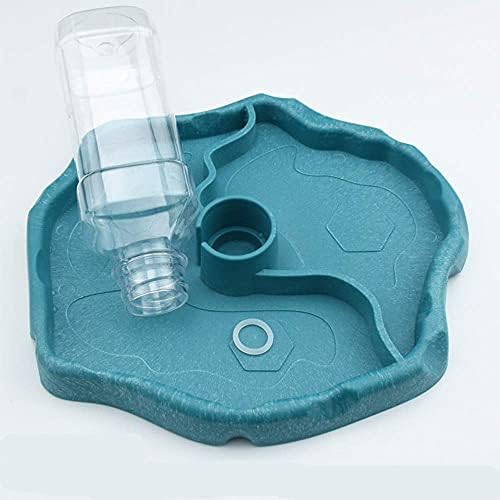TFWADMX шише со вода за влекачи, автоматски фидери за храна и вода за вода за миленичиња за миленичиња за миленичиња чинија за