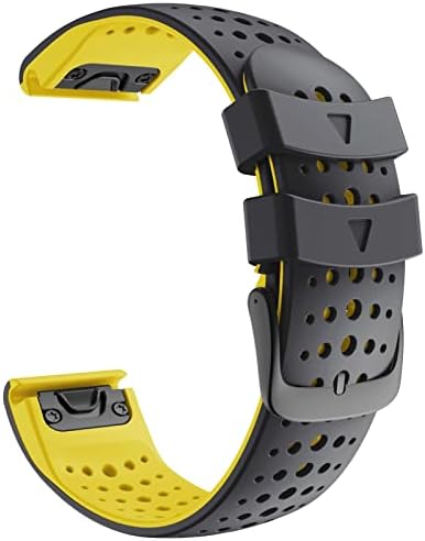 Bneguv 22mm Watchband За Garmin Ferrunner 945 935 Феникс 5 5Plus Феникс 6 Про Силиконски Паметен Часовник Бенд Брзо Ослободување