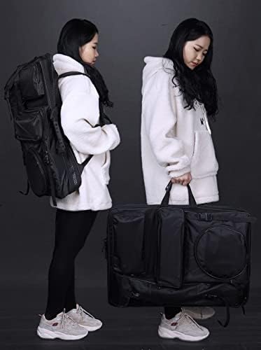 Уметничко портфолио носат торба 4K платно уметник ранец Прилагодлива торба за рамо за рамената торба за уметници портфолија на