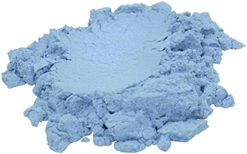 Сино мраз/светло небо сина/бледо тиркизна луксузна мика боја пигмент во прав козметички сјајни сјајни ефекти за сенка за очила за сапун