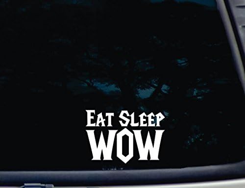 Јадете спиење WOW - 5 1/2 x 3 3/4 Die Cut Vinyl Decal за прозорци, автомобили, камиони, кутии со алатки, лаптопи, MacBook - буквално секоја