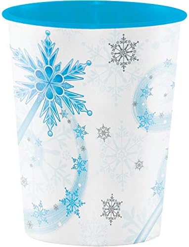Пластична чаша од снег принцеза, 1 КТ, разнобојно
