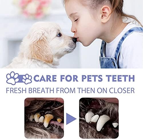 Спреј за чистење на забите Petclean за кучиња и мачки, спреј за орална нега за дома