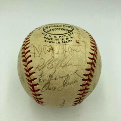 TOM SAEVER 1975 Teamујорк Метс тимот го потпиша Бејзбол на Националната лига - автограмирани бејзбол