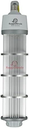 RuggedGrade 80 Вати E26 Иридиум X Серија УВ-Ц Ултравиолетова Сијалица-Вклучени Сензори За Движење Од 360 Степени Пир Со Целосен