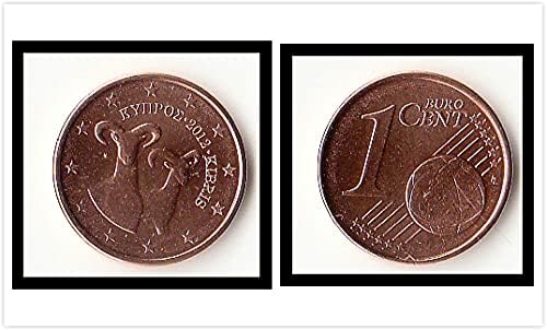 Европски Европски Кипар 1-ви Европски Домашни Случајни Странски Монети Подарок Колекција 1 Динар Монета 2013 Верзија На Странски Монета Подарок