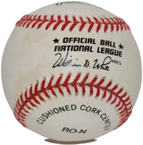 Далас Грин го потпиша официјалниот бејзбол во Бејзбол Метс/Коа - автограмирани бејзбол