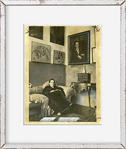 Бесконечни фотографии Фото: Гертруд Штајн | Париз студио | Пабло Пикасо | 1930 година | Историска репродукција на фотографии