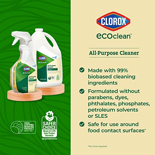 CloroxPro Clorox Ecoclean Сите Намени Почисто Полнење, 128 Течност Унци, Пакет од 4