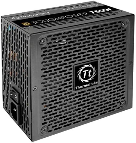 Thermaltake TargePower 750W 80 плус златен полу-модуларен PSU ATX 12V или EPS 12V Ultra тивко напојување PS-TPD-0750MPCGUS-1