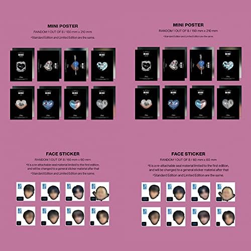 Dreamus [Да24 Подарок] Залутани деца Maxident Standarddy Edition Set + Limited Album Pink