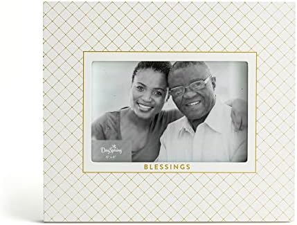Dayspring Blessings-Photo Picture Frame, бела