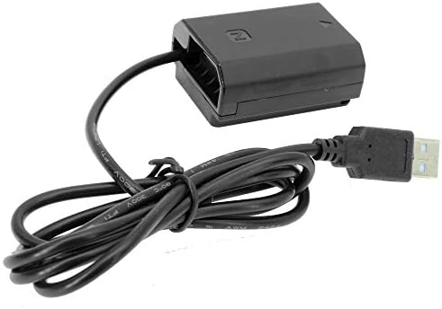 Замена на батеријата на USB до глупости за Sony A7III NP-FZ100 40 Адаптер кабел