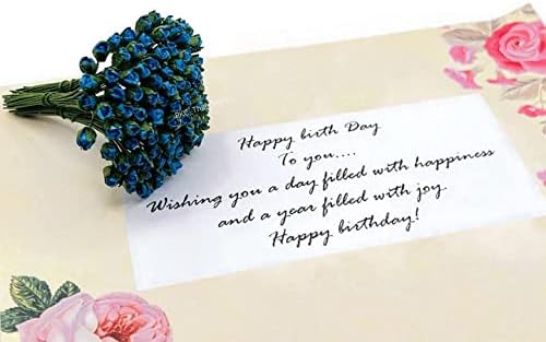 100 парчиња вештачка роза црница за хартија од цвеќиња занаетчиска свадба букет DIY мини мала минијатурна лажна лажна роза годишнина