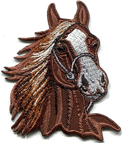 Многу од 4 коњски колт Бронко Фили Мустанг Пони Сталион Везени апликации за лепенки за железо