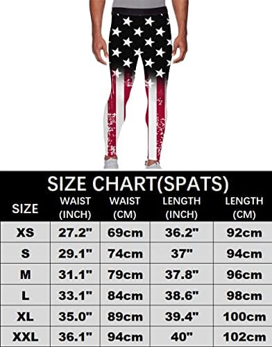 Панталони за компресија за мажи на Зимперад, ладно суво атлетско тренингот што трча БJJ, ММА, Муај Тајландски хеланки на хеланки