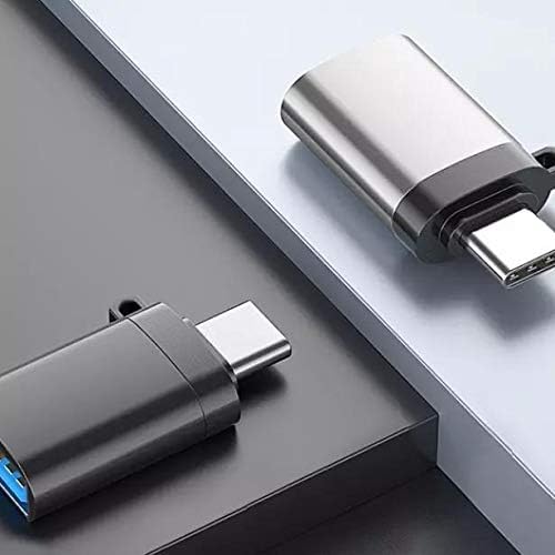 Boxwave Кабел Компатибилен Со Ayaneo Следната Pro-USB-C На Портчангер, USB Тип-C OTG USB Пренослив Приврзок За Клучеви За Ayaneo