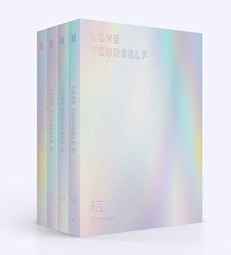 BTS - [Love Yourse 結 ‘ОДГОВОР’] 4 -ти албум 4 ver Set 2CD+116P Photobook+20p Mini Book+1P Photocard+1P Налепница+Дополнителни фото -картички