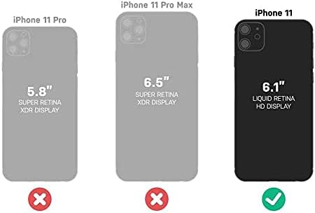 Водоотпорна Серија отпорна НА живот Водоотпорна Футрола за Iphone 11 Пакување без Малопродажба-Црна
