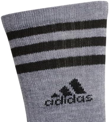 Адидас Машки Атлетски Амортизирани Мешани Графички Чорапи На Екипажот Со Компресија На Лакот за Сигурно Вклопување