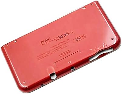 Нов за новите 3DS XL Долна обвивка за обвивка за црвена боја за замена на црвена боја, за Nintendo New3DSXL NEW 3DS XL LL 3DSXL Конзола за рачна