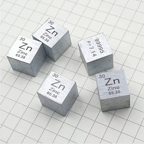Зоена 11 Коцка за елементи на компјутери постави 10мм коцки со густина на густина до 99,9% чиста дневна метална коцка од тонфрам бакар железо