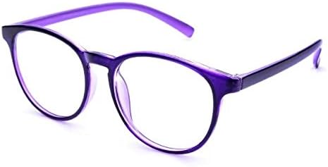 Jcerki виолетова компјутерска читање очила +3,50 читатели-анти-рефлективни, анти-сјајни, УВ заштита мажи жени мода мода