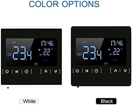 ZSEDP SMART LCD екран на допир Термостат за домашно програмирање на електричен систем за греење на вода за греење на вода терморегулатор