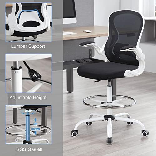 Заврши изготвување стол високи канцелариски стол за столче за столче за столче за прилагодување на столче за столче бело