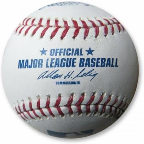 Oshош Линдблом потпиша автограмиран МЛБ Бејзбол Лос Анџелес Доџерс 52 CBL COA - Автограмски бејзбол