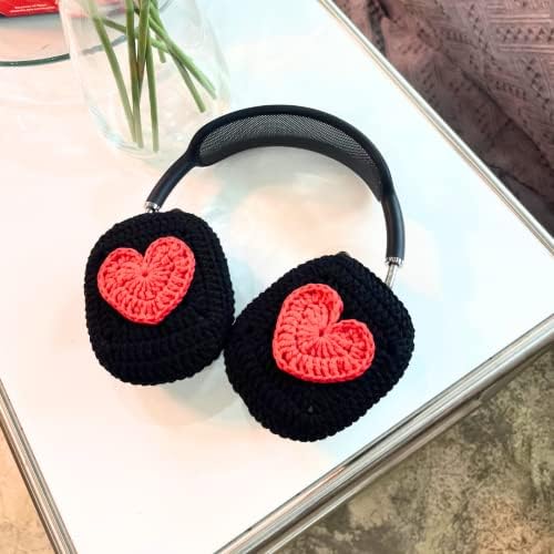 Објекти на слушалките на Apple AirPods Max Crochet, симпатични AirPods Max Case за слушалки на Apple