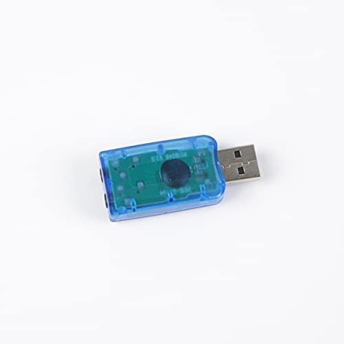 UFDSPSM USB Аудио Адаптер 3,5 mm Слушалки и Приклучоци За Микрофон Надворешен Приклучок За Стерео Звучна Картичка И Репродукција Не Се Потребни