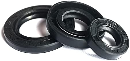 2pcs 30mm ID црна NBR TC Sceleton Mail Seal 30x40x5/30x45x10/30x58x12mm TC Shail Mail Seal со заптивка на маслото за масло од црна