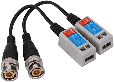 Видео Балун предавател, маж -кабел за BNC Twisted Transmiter без никаква моќност, преносна жица HD CVI TVI AHD Пасивен примопредавач