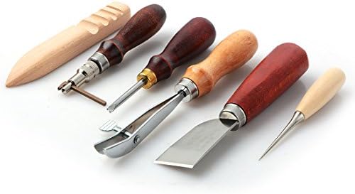 Ongонгјјујуан 6 парчиња/поставена алатка за занаетчиска алатка за занаетчиство корисен сет кодекс за печатење на алатки за дупки за дупки за алатки за занаетчиска а?