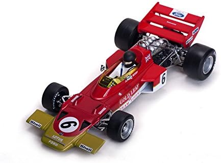 Lotus 72c 6 Јохен Ринд 1970 Гран -при Франција Гран -при ограничено издание на 3000pcs 1/18 од Кварцо 18275
