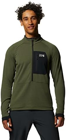 Планинска хардска облека Машка Полтратек Енергетска решетка половина поштенска јакна