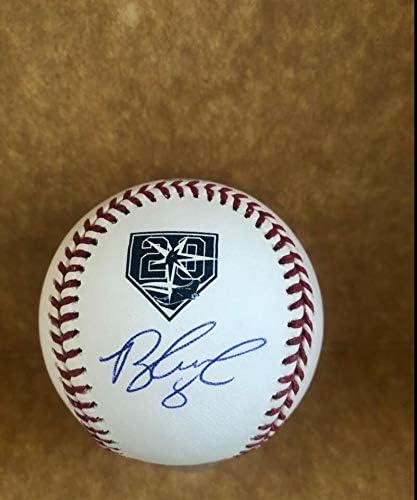 Брендон Лоу Рејс потпиша автоматски 20 -годишни зраци Бејзбол Бекет X19456