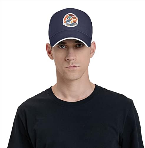 Mars 2020-Perseverance Rover Landing Baseball Cap, што може да се отвори прилагодлива капа за бејзбол капа, маж, голф капи за голф
