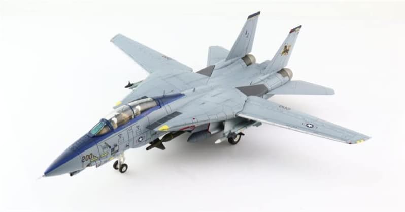 Hobby Master Grumman F-14d Tomcat No 164347, VF-213 Black Lions, 2006 Final Cruise 1/72 Diecast Aircraft претходно изграден модел