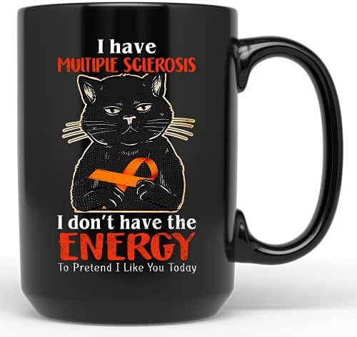 Имам мултиплекс склероза, немам енергија да се преправам со смешна кригла мултиплекс склероза пациент кафе кригла кригла подарок склероза
