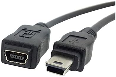 100 парчиња/торба HI Брзина USB 2.0 МИНИ USB 5PIN Машки До Женски Продолжен Адаптер Кабел 50cm