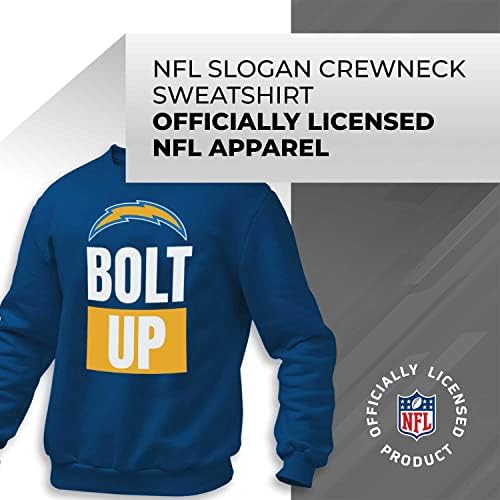 NFL слоган екипаж, џемпер, официјална облека за слоган, врат на екипажот на екипажот на екипажот за мажи и жени