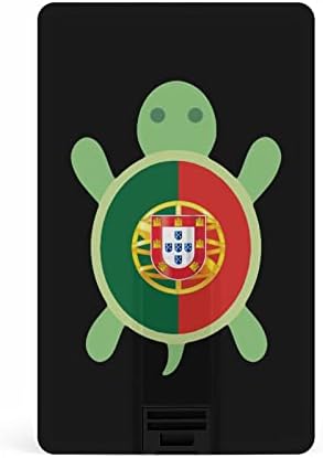 Португалија Знаме Желка Кредитна Банкарска Картичка USB Флеш Дискови Пренослив Меморија Стап Клуч За Складирање Диск 64G