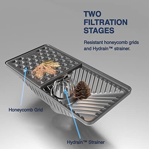Систем за собирање на басен за хидрирани вода со вграден цедилка, лесен за инсталирање и ефикасен комплет за големи површини