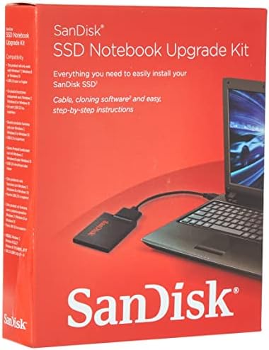 Комплет за надградба на тетратката Sandisk SSD-црна SDSSD-UPG-G25