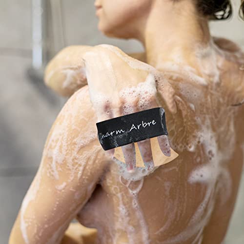 Sharm Arbre Sponge-вграден сапун за бања со фабрика, нежно ја чисти и ексфолира кожата, сите во еден сапун за сунѓер за третман на